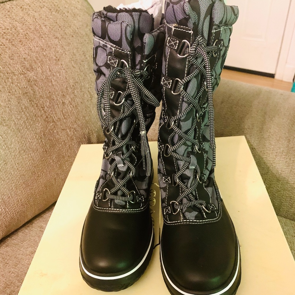 Coach boots authentic